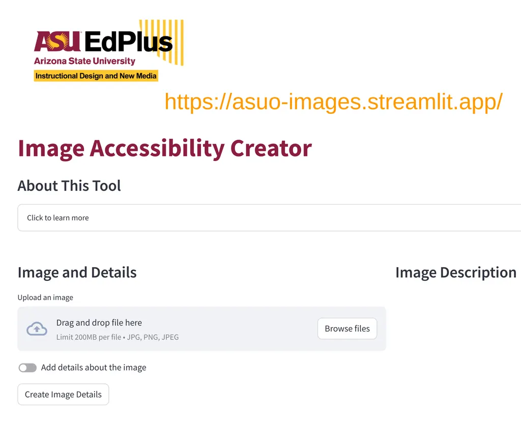 LinkShare: Image Accessibility