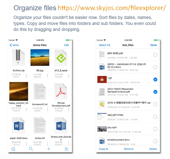 Hasta la vista, Documents app iOS app skyjos readdle