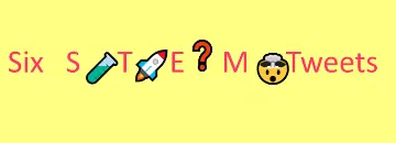 LinkShare: Six STEM Tweets tceajmg STEM