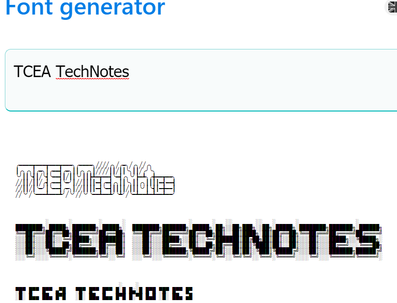 text generator