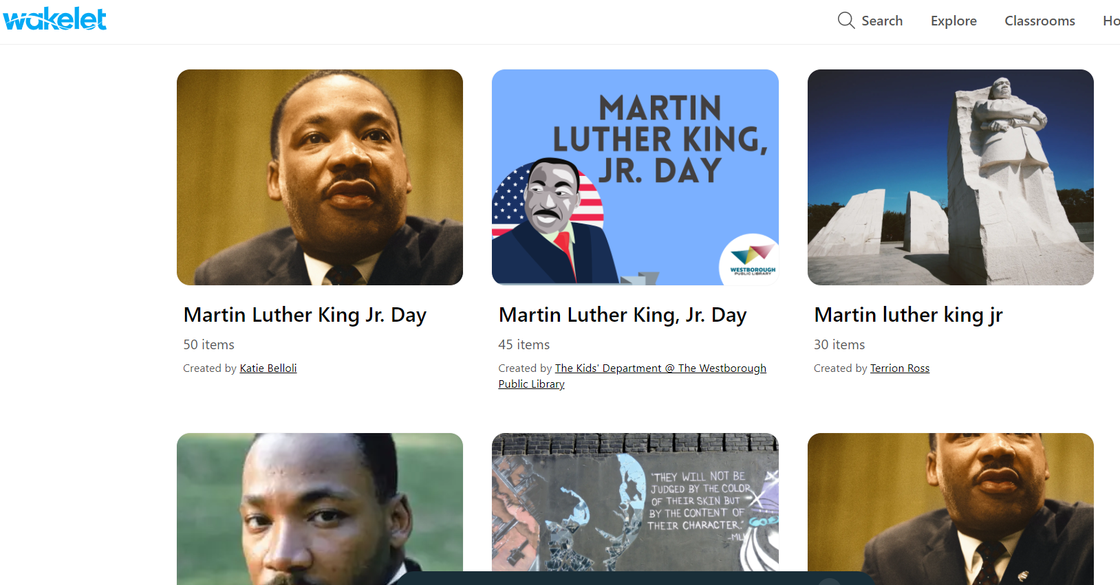 MLKJR Templates