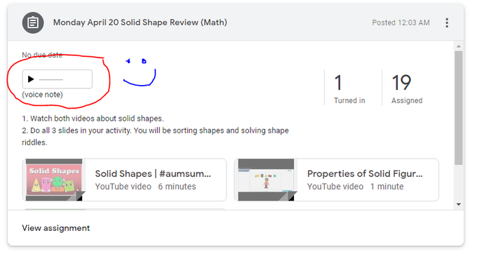 google voice notes
