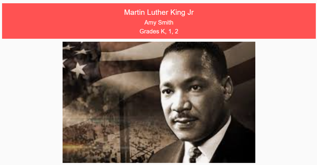 MLKJR Templates