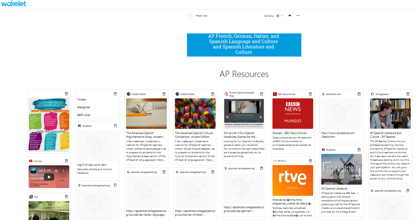 ap language resources