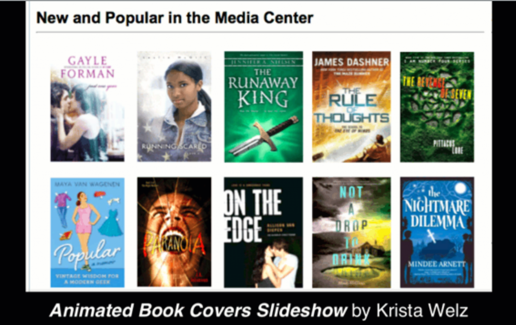 google animated book